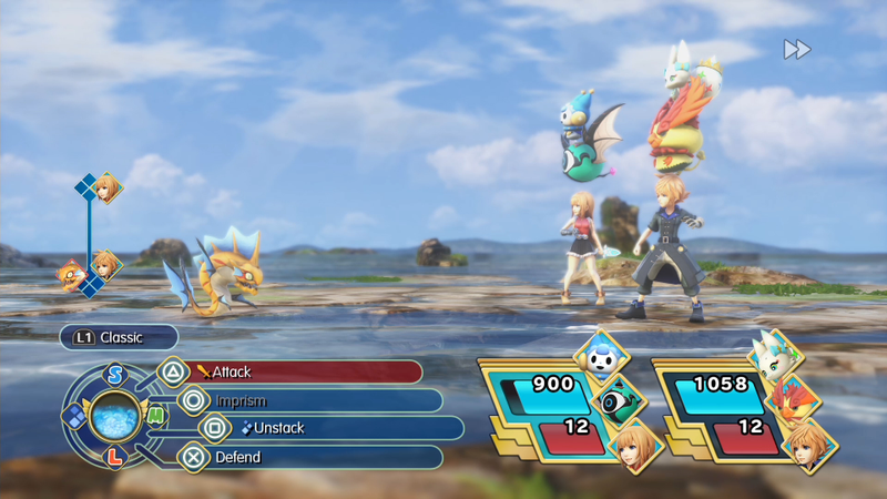 Note the fast forward icon in the top right. Battle animations, summons and even story dialogue can all be sped up with the press of a button.